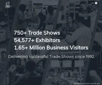 Cemsonline.com(International Trade Show Organizer since 1992) Screenshot