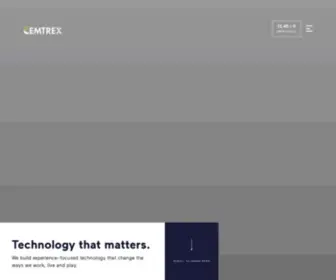 Cemtrex.com(Home) Screenshot