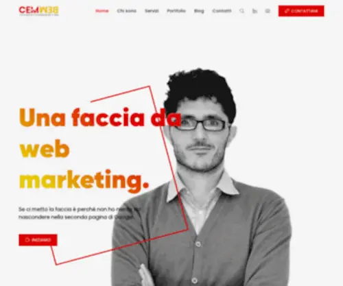 Cemweb.it(Consulenza e Marketing per il web) Screenshot