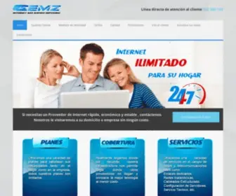 Cemz.net(Servicio de Internet Banda Ancha Ilimitado) Screenshot