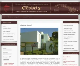 Cenais.cu(CENAIS) Screenshot