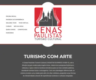 Cenaspaulistasturismo.com(Cenas Paulistas Turismo Cultural) Screenshot