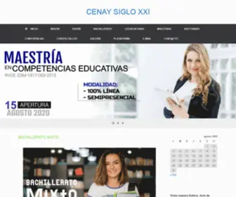 Cenaysiglo21.com(CENAY SIGLO XXI) Screenshot