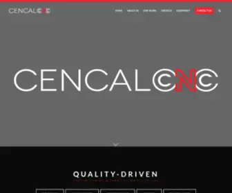 Cencalcnc.com(Cencal CNC) Screenshot
