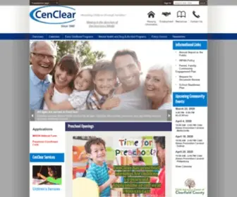 Cenclear.org(CenClear /) Screenshot