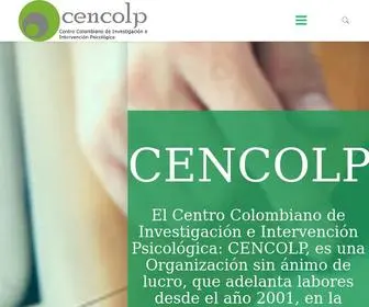 Cencolp.com(Homepage) Screenshot