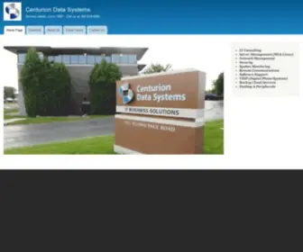 Cendatsys.com(Centurion Data Systems) Screenshot