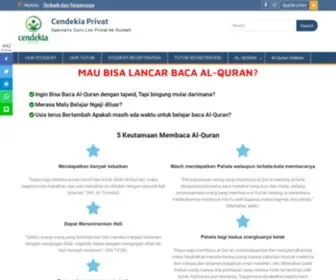 Cendekiaprivat.com(Cari Guru belajar Ngaji Privat dan online) Screenshot