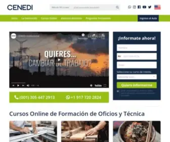 Cenedi.com(Redireccionar) Screenshot