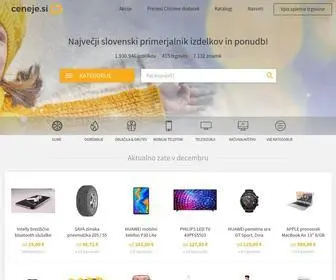 Ceneje.si(Prva misel pred nakupom) Screenshot