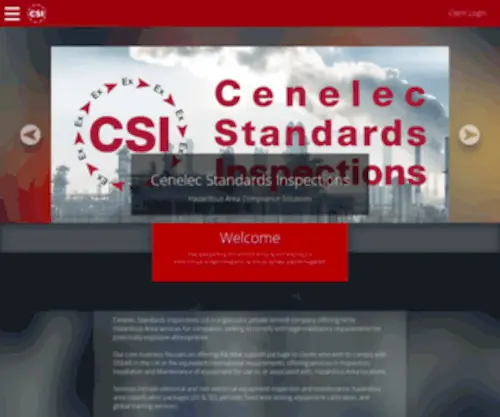 Cenelec.com(Cenelec Standards Inspections Ltd) Screenshot