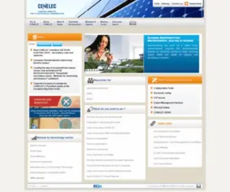 Cenelec.eu(CEN-CENELEC) Screenshot