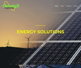 Cenergx.com(Energy solutions) Screenshot