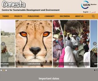 Cenesta.org(Centre for Sustainable Development and Environment) Screenshot