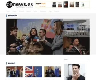 Cenews.es(Periódico digital en español) Screenshot