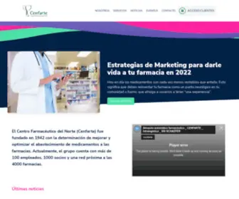 Cenfarte.es(Inicio) Screenshot
