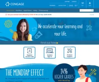Cengageasia.com(Cengage Learning Asia) Screenshot