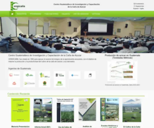 Cengicana.org(Centro) Screenshot