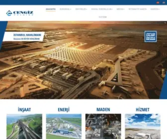 Cengizgroup.com.tr(CENGİZ) Screenshot