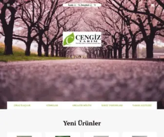 Cengiztarim.com.tr(Cengiz Tarım Zirai İlaç) Screenshot