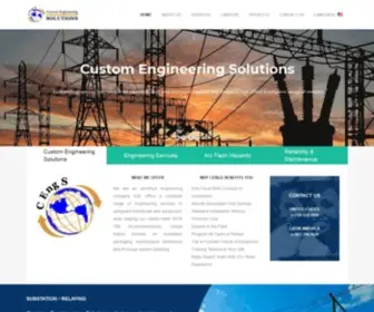 Cengs.com(Custom Engineering Solutions) Screenshot
