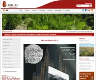 Cenieh.es(Inicio) Screenshot