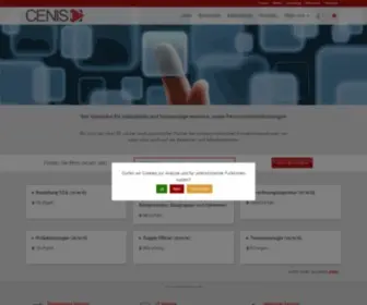 Cenis.de(HOME) Screenshot