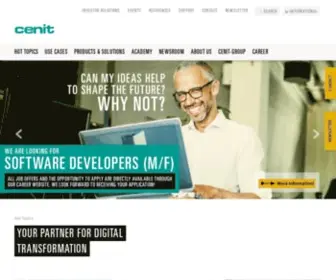 Cenit.com(CENIT AG) Screenshot