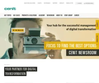 Cenit.de(CENIT AG) Screenshot