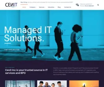 Cenitinc.com(Cenit, Inc) Screenshot