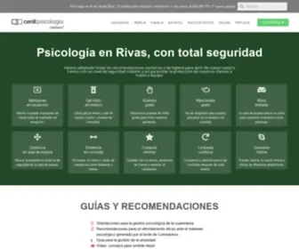 Cenitpsicologia.com(Cénit Psicología Rivas) Screenshot