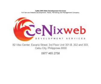 Cenixweb.com(Cenix BPO Web Development Services. – Cebu’s burgeoning Web Development industry) Screenshot