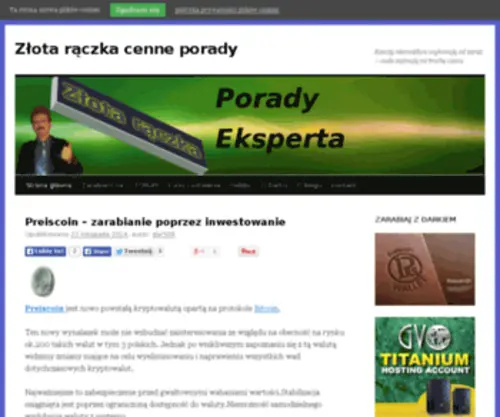 Cenneporady.pl(Złota rączka cenne porady) Screenshot