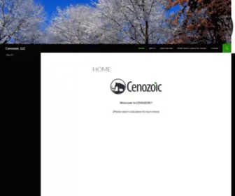 Ceno-Zoic.com(Cenozoic, LLC) Screenshot