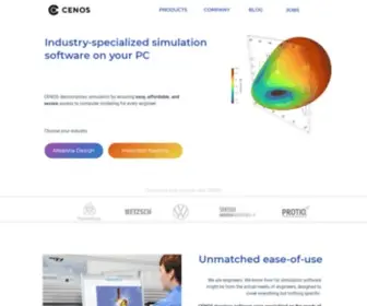 Cenos-Platform.com(CENOS Platform) Screenshot