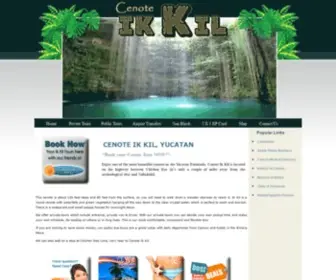 Cenote-IK-Kil.com(Cenote Ik Kil) Screenshot