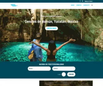 Cenotesdehomun.com(Cenotesdehomun) Screenshot