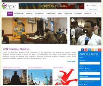 Cenrwanda.org(CEN Rwanda) Screenshot