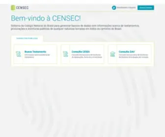 Censec.org.br(NOTARIAL CENSEC) Screenshot