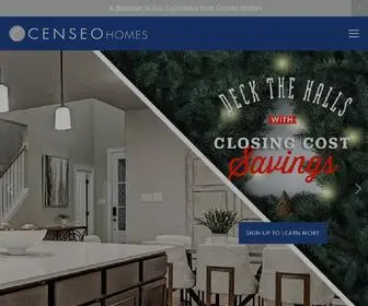 Censeohomes.com(Censeo Homes) Screenshot