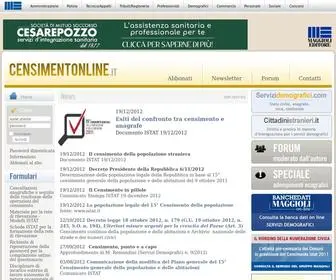 Censimentonline.it(Censimentonline) Screenshot