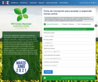 Censoagropecuario.cl(Censo Agropecuario) Screenshot