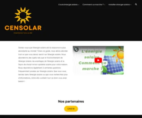 Censolar.es(CENSOLAR (Centro de Estudios de la Energia Solar)) Screenshot
