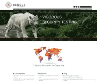 Census-Labs.com(IT Security Works) Screenshot