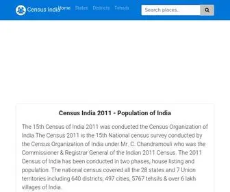 Censusindia2011.com(Censusindia 2011) Screenshot