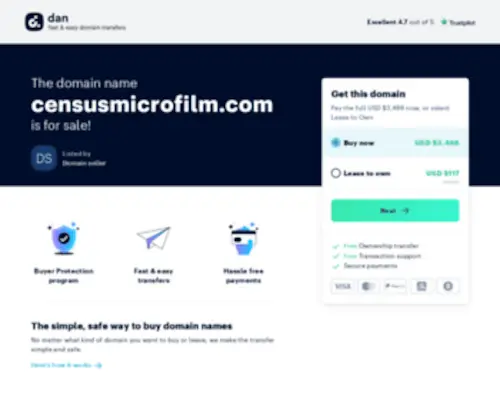 Censusmicrofilm.com(All U.S) Screenshot