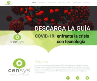 Censys.com.mx(Thinking ideas… connecting solutions) Screenshot