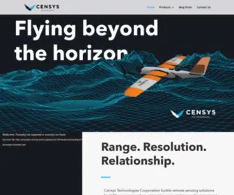 Censystech.com(Censys Technologies Corporation) Screenshot