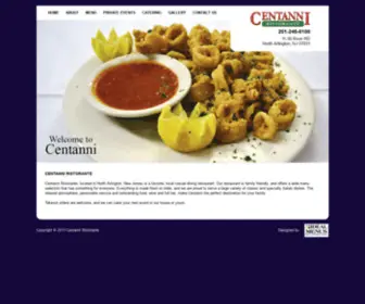 Centanninj.com(Centanni Ristorante) Screenshot