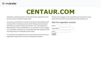 Centaur.com(The Revolution) Screenshot